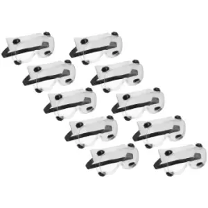 Image of 201/10 Standard Goggles - Indirect Vent - 10 Pack - Sealey