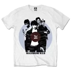 Image of The Who - Maximum Rhythm & Blues Unisex Small T-Shirt - White