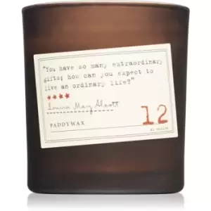 Image of Paddywax Library Louisa May Alcott Scented Candle 184g