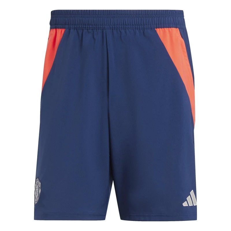 Image of adidas Manchester United Tiro 24 Training Shorts Adults - Blue Blue S
