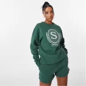 Image of Slazenger Sofia Richie Vintage Sweatshirt - Green