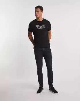 Image of Calvin Klein Distorted Logo T-Shirt