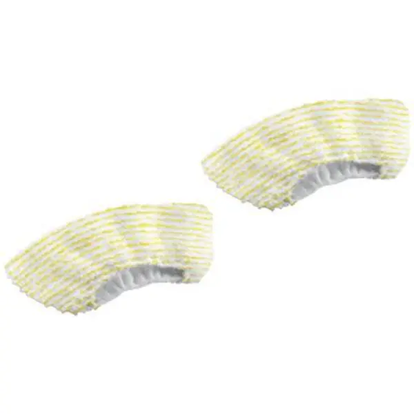 Image of Karcher 2 Piece Microfibre Cloth Set for SC Steam Cleaner Hand Nozzles