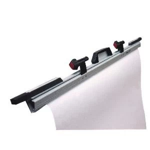 Image of Vistaplan A0 Plan Hangers With Handles Grey Pack of 2 11071