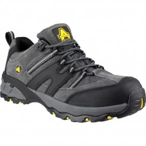 Image of Amblers Safety FS188N Lightweight Lace Up Safety Trainer Grey Size 7