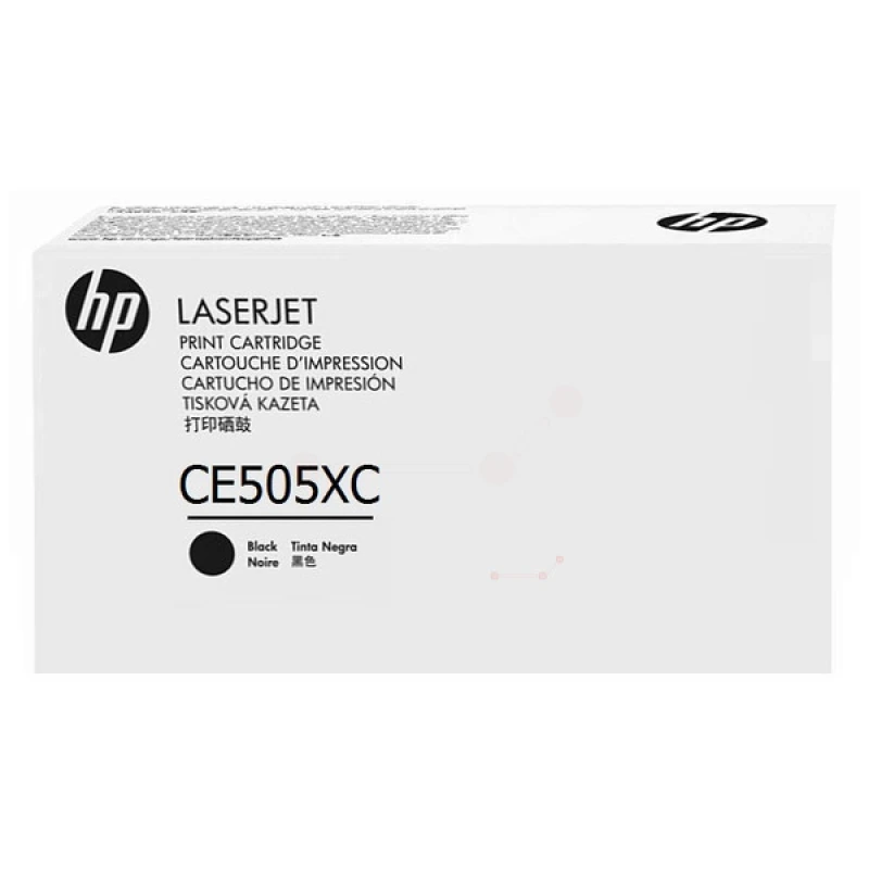 Image of HP CE505XC/05X Toner cartridge Black Contract. 6.5K pages ISO/IEC 1975