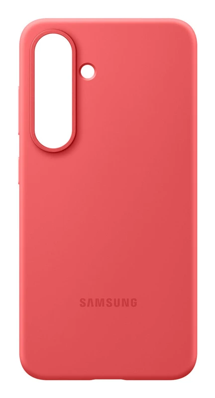 Image of Samsung Silicone Case for Galaxy S25 Red