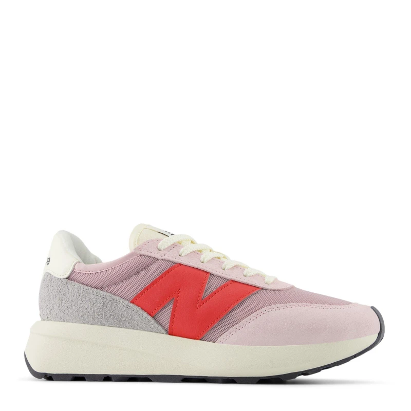 Image of New Balance 370 Wht/Gry/Pink female 6 (39)