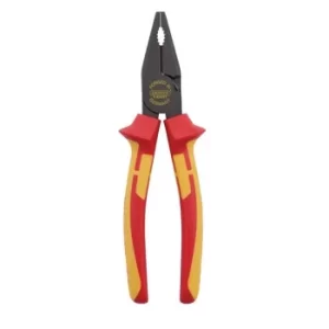 Image of Draper XP1000 VDE Hi Leverage Combi Pliers, 200mm