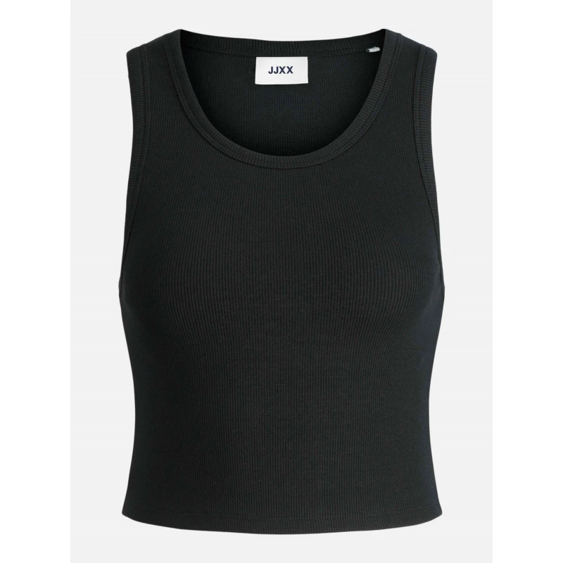 Image of JJXX Fallon Sleeveless Ribbed Top Ladies Black female 12 (M)