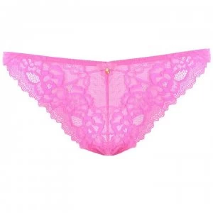 Image of Ann Summers Sexy Lace Brazilian Briefs - Pink