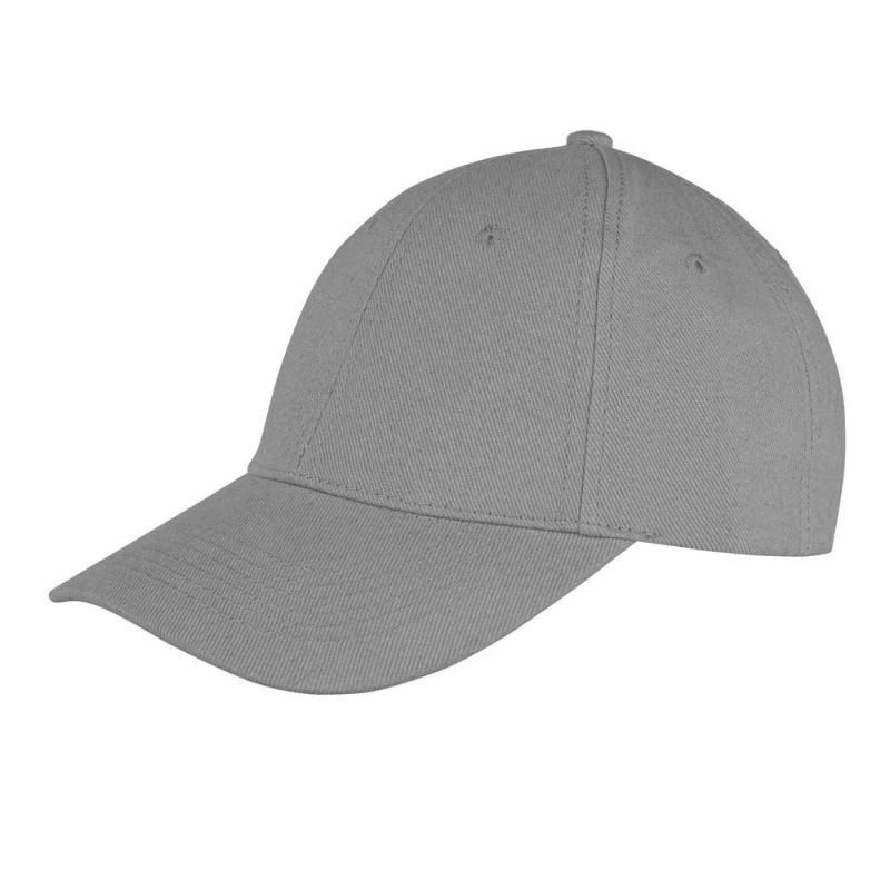 Image of Result Mens Low Profile Baseball Cap in Mid Grey Mid Grey Male One Size