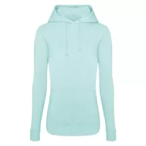 Image of AWDis Womens/Ladies Girlie College Hoodie (XXL) (Peppermint)