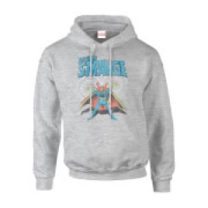 Image of Marvel Doctor Strange Energy Mens Grey Pullover Hoodie - M - Grey