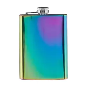 Image of Hip Flask in Oil Slick Finish, 8oz
