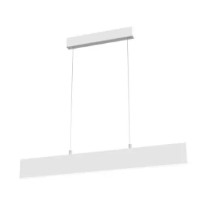Image of Step Integrated LED Linear Ceiling Pendant Lamp White
