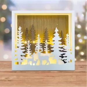 Image of The Spirit Of Christmas LED XmasScene31 - White