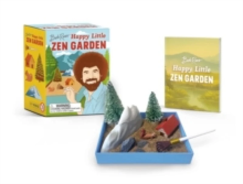 Image of Bob Ross Happy Little Zen Garden. Paperback. By Robb Pearlman, Bob Ross Books