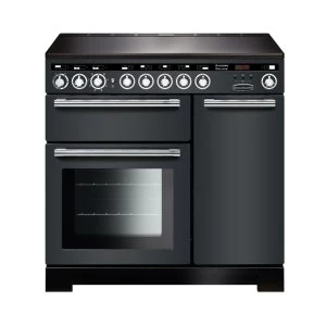 Image of Rangemaster EDL90EISLC 117310 Encore Deluxe 90cm Induction Range Cooker SlateChrome