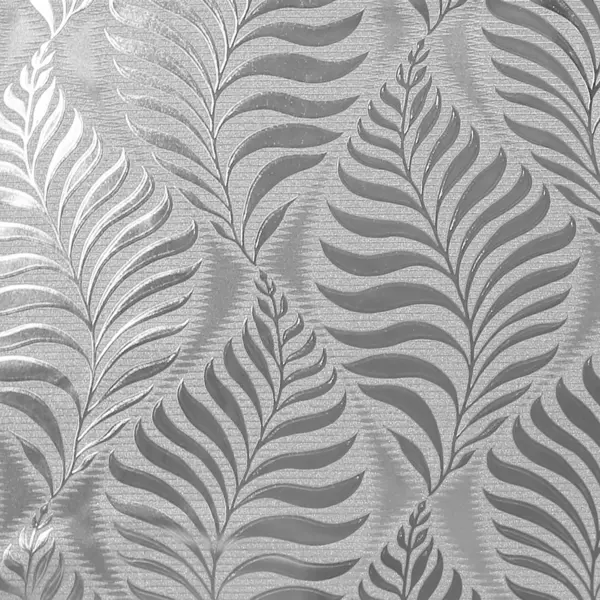 Image of Arthouse Foil Leaf Wallpaper Silver