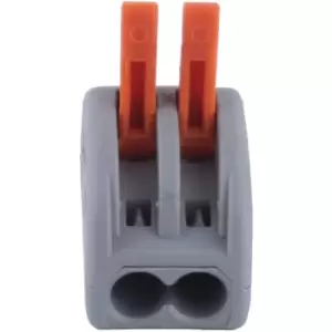Image of ENER-J 2 Way Spring Terminal Block 100 Pack