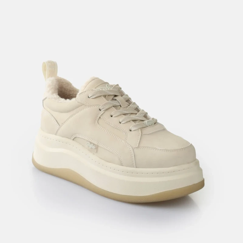 Image of Buffalo Womens Trainers Buffalo Celes Lo Warm Beige Female 38