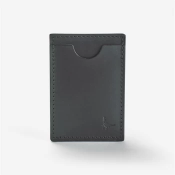 Image of Jack Wills Rainham Leather Card Holder - Black
