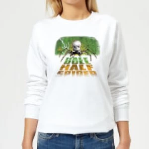 Image of Toy Story Half Doll Half-Spider Womens Sweatshirt - White - M