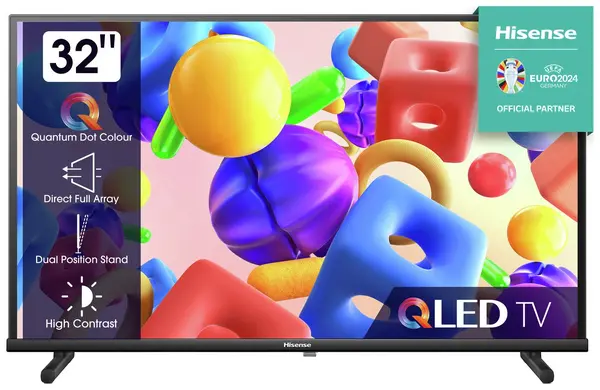 Image of Hisense 32'' 32A5KQTUK SMART Full HD QLED TV