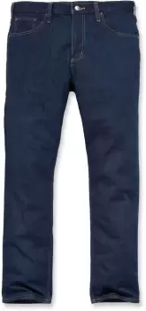 Image of Carhartt Rugged Flex Straight Tapered Jeans, blue, Size 33, blue, Size 33