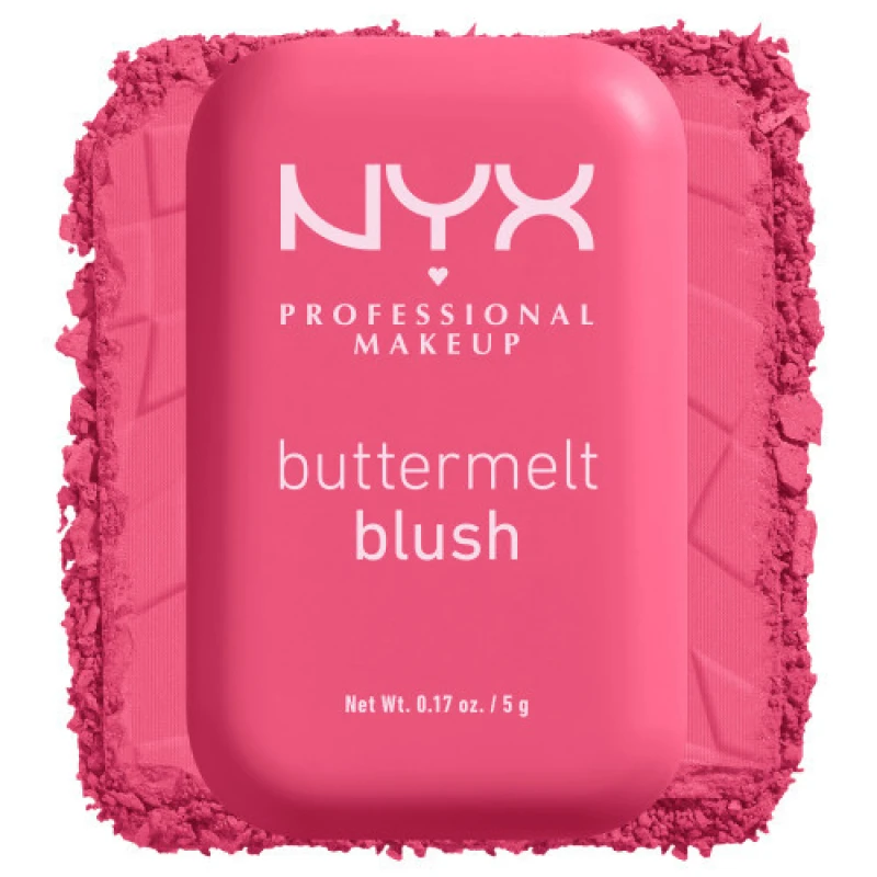 Image of NYX Professional Makeup Buttermelt Powder Blush up to 12H Wear, Fade and Transfer Resistant (Various Shades) - Getting Butter