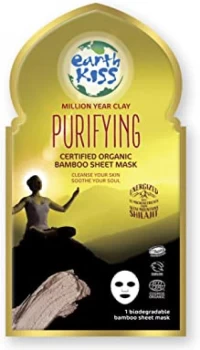 Image of Earth Kiss Million Year Clay Purifying Sheet Mask - Single x 12 (Case of 1)