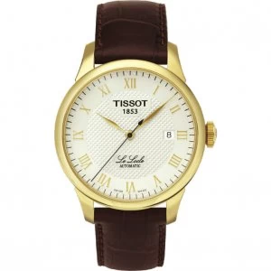 Image of Tissot T-Classic Le Locle T41.5.413.73 Mens Watch - Brown