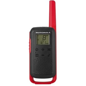 Image of Motorola TLKR T62 Walkie-Talkie Radios TWIN Pack Red