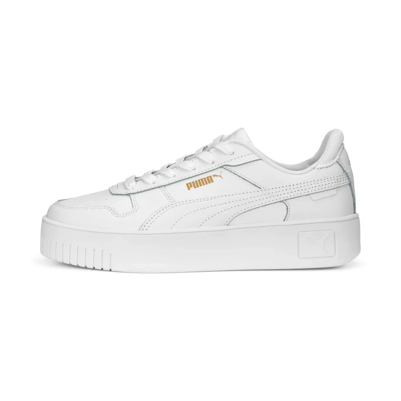 Image of PUMA carina street trainers in white White UK 8 (EU 42)