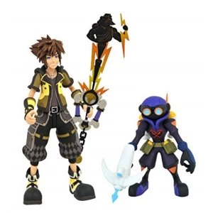 Image of Guardian Sora with Air Soldier (Kingdom Hearts 3) Series 2 Diamond Select 7" Action Figure