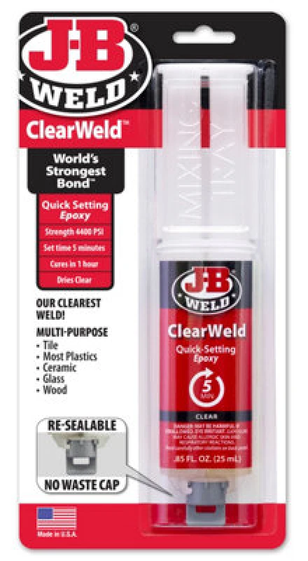 Image of Netagon J-B Weld Clearweld Epoxy Syringe