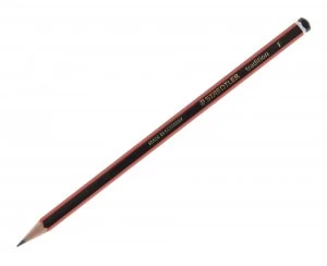 Image of Staedtler 110 Tradition F Wood Pencil (Pack 12)