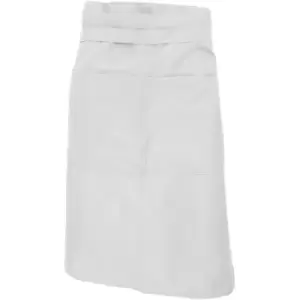 Image of SOLS Unisex Greenwich Apron / Barwear (ONE) (White) - White