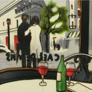 Image of After The Rain By Brent Heighton Decorative Ceramic Picture Tile