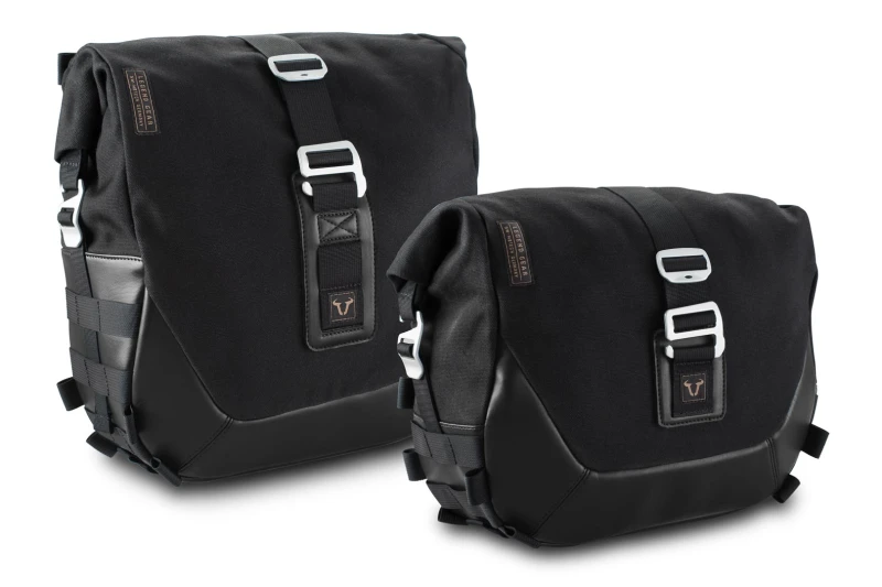 Image of SW-Motech Legend Gear side bag system LC Black Edition - Harley-Davidson Sportster models (04-).
