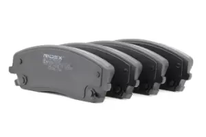 Image of RIDEX Brake pad set 402B0709 Brake pads,Brake pad set, disc brake CHRYSLER,DODGE,300 C Touring (LX, LE),300 C Limousine (LX, LE),300 C