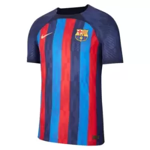 Image of Nike Barcelona Home Authentic Shirt 2022 2023 Mens - Blue
