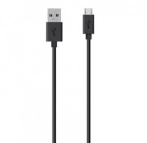 Image of Belkin 2m Micro USB Black Cable