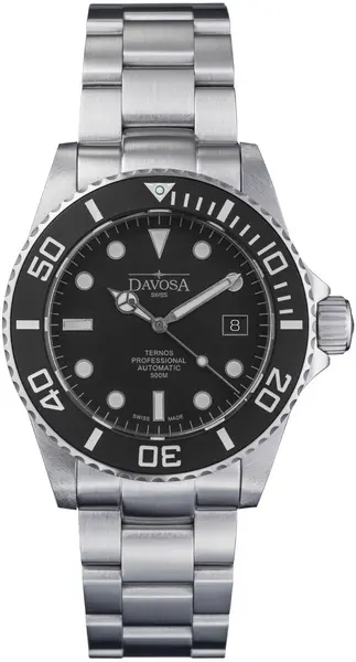 Image of Davosa Watch Ternos Professional Matt Suit Limited Edition - Black DAV-175