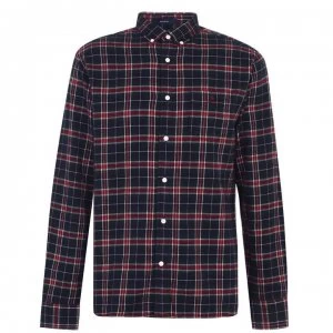 Image of Gant Flannel Check Shirt - Red 617