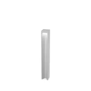 Image of KURT LED Outdoor Bollard Grey, 3000K, IP54, Non-Dim
