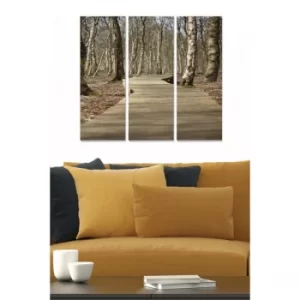 Image of MDF3499213 Multicolor Decorative MDF Painting (3 Pieces)