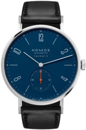 Image of Nomos Glashutte Watch Tangente Neomatik 39 Nachtblau Sapphire Crystal