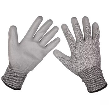 Image of Worksafe 9139L Anti-Cut PU Gloves (Cut Level C - Large) - Pair